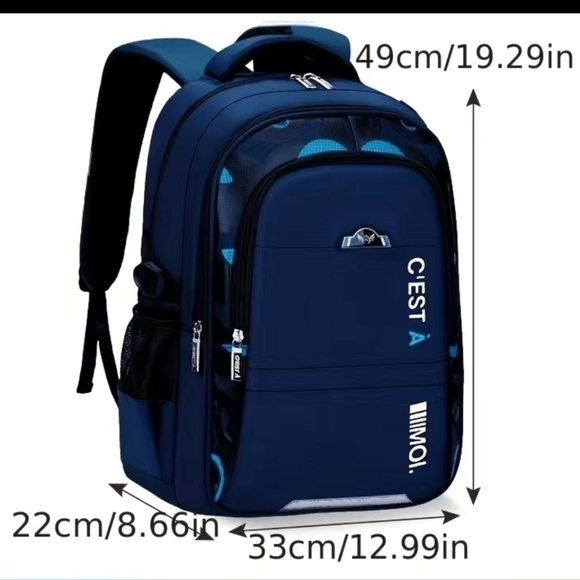 Daily & Travel Large Capacity Backpack, Student Schoolbags - Picture 6 of 6